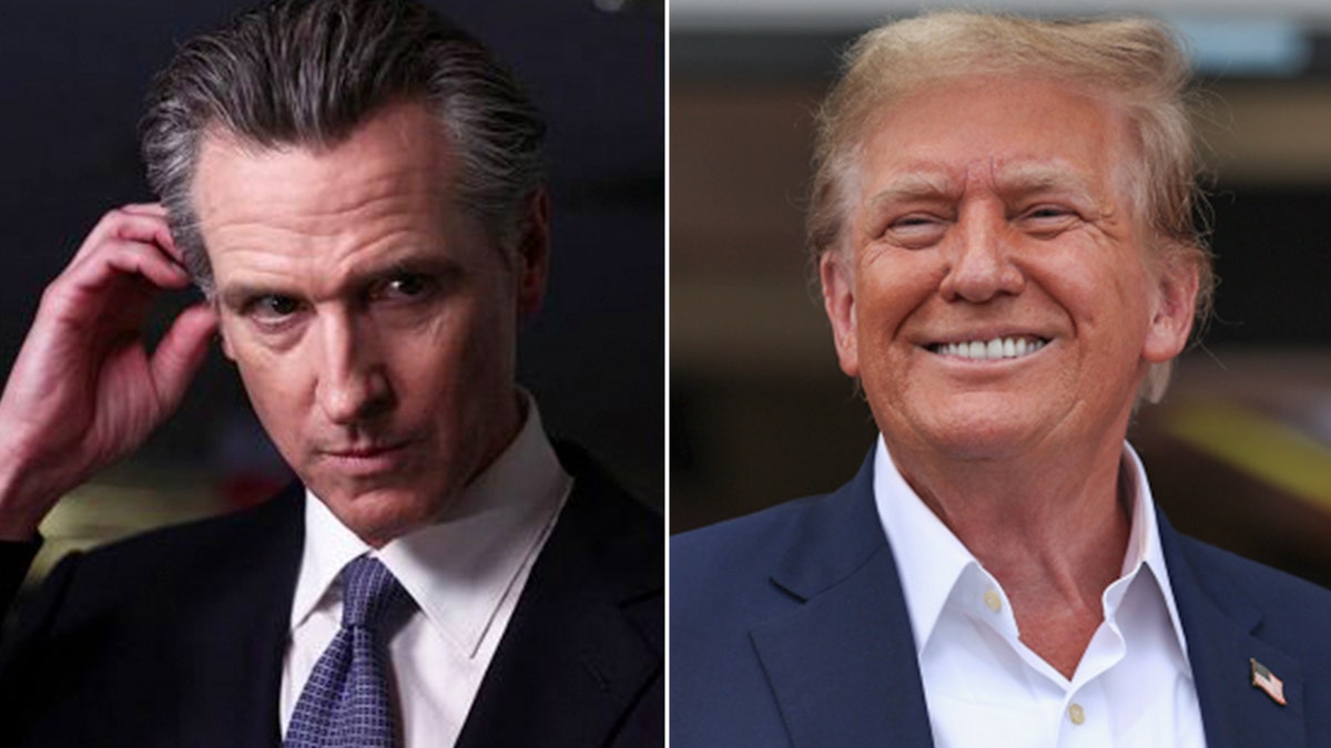 Trump Newsom split