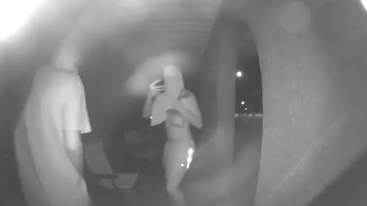 Video of teens in Florida caught kicking neighbors doors
