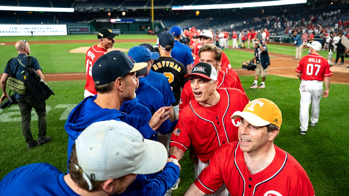 Washington-Lawmakers-Take-Part-In-The-Annual-Congressional-Baseball-Game
