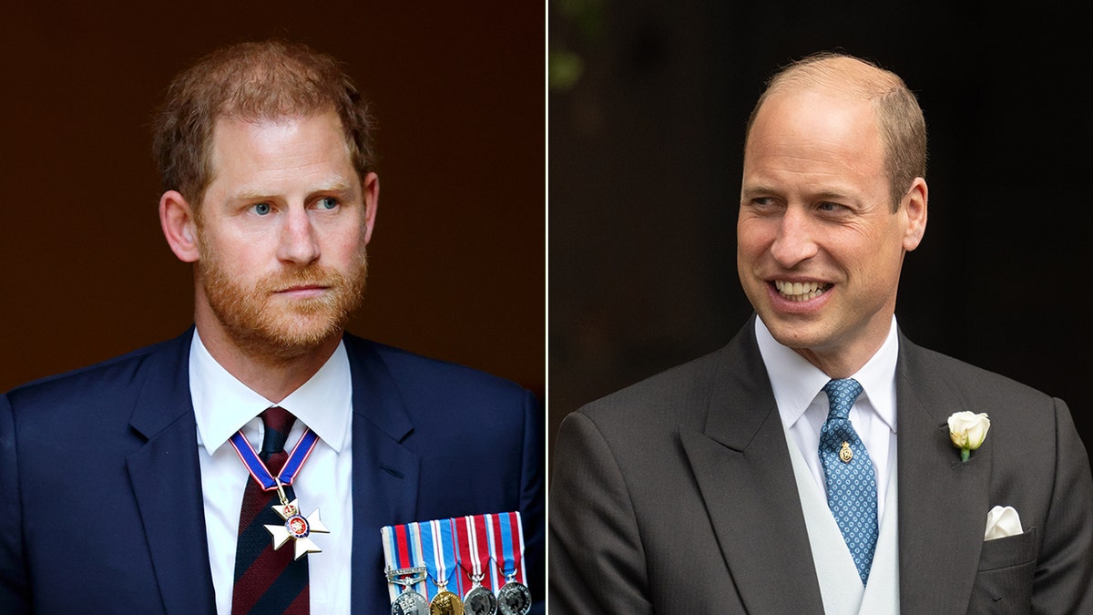 Prince Harry split with Prince William