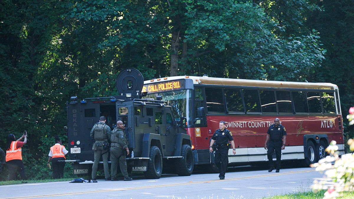 Atlanta bus hijacked with investigators