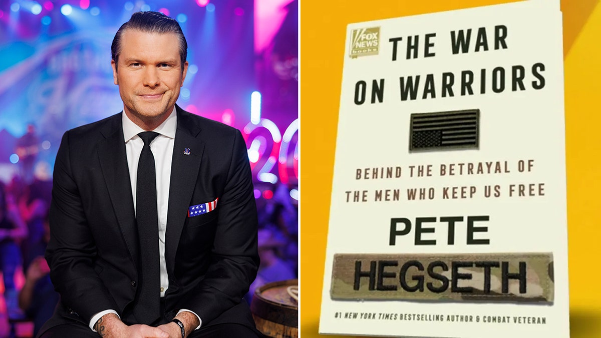 Pete Hegseth i książka