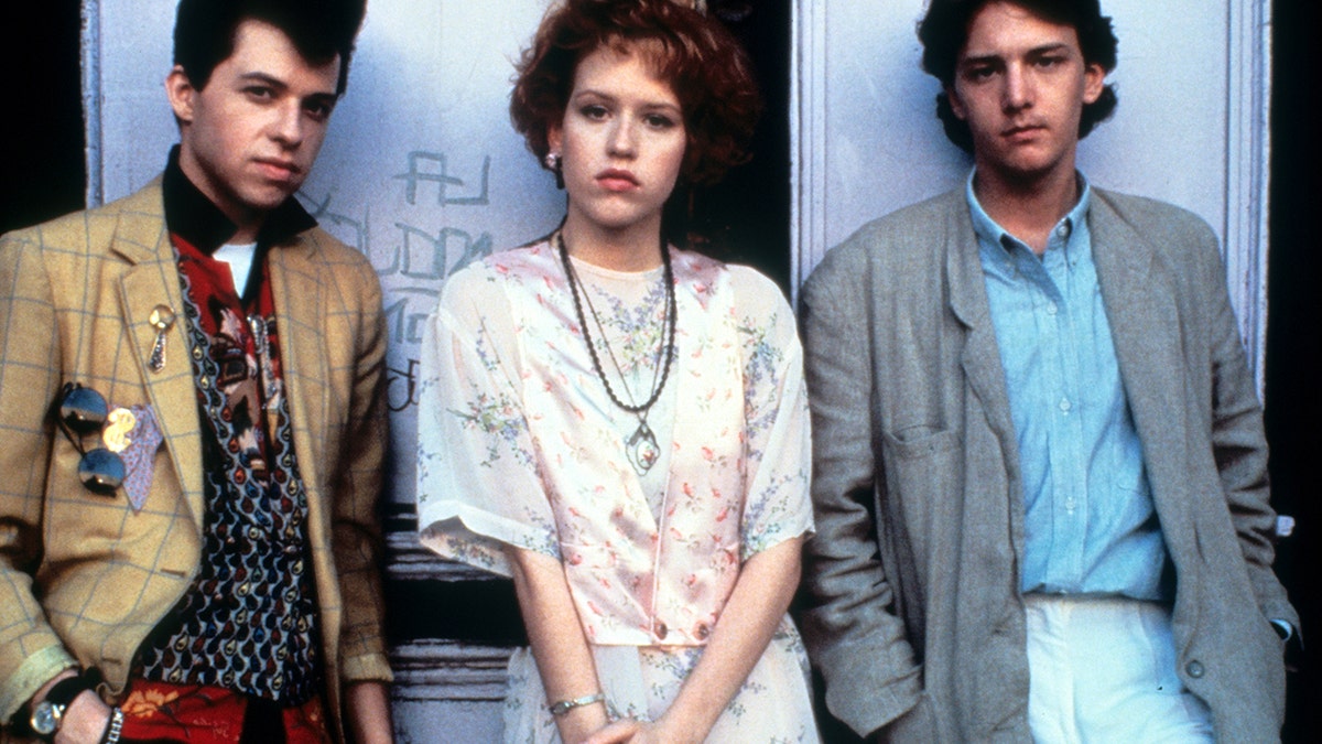 John Cryer, Molly Ringwald and Andrew McCarthy