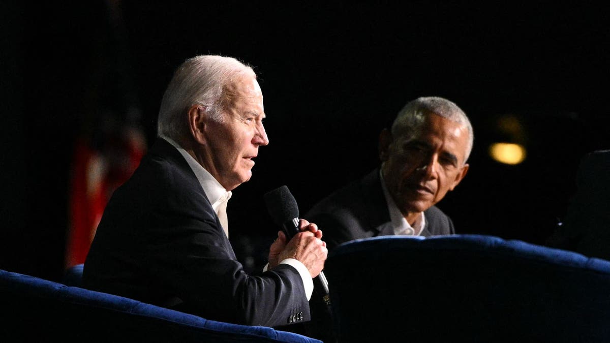 President Biden and former President Obama