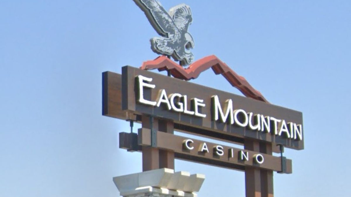Eagle Mountain Casino sign