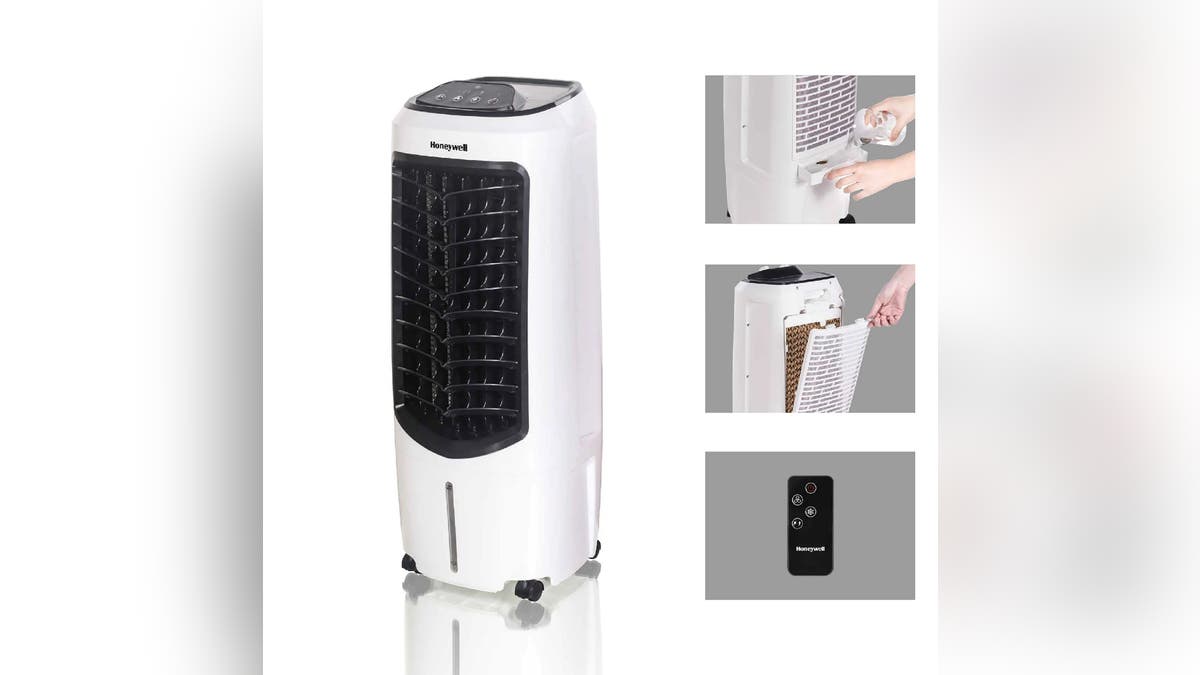 This evaporative cooler can cool a room up to 426 sq. ft.