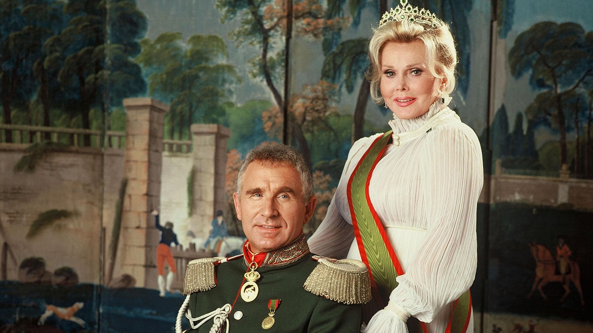 Frederic Prinz von Anhalt and Zsa Zsa Gabor