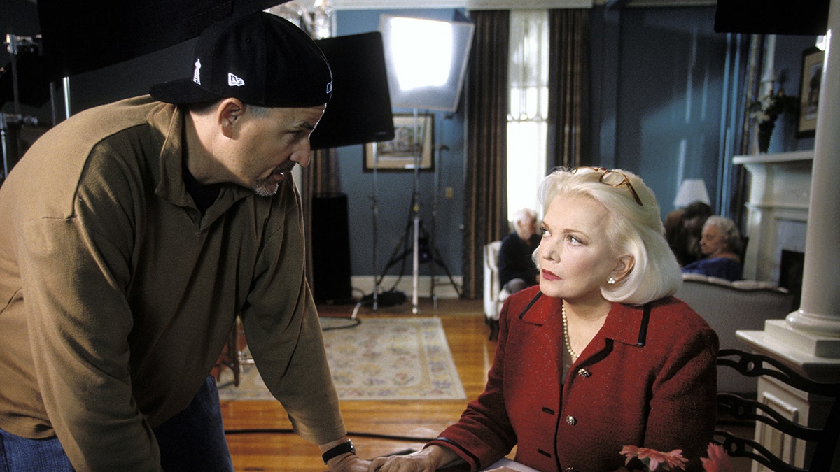 A photo of Nick Cassevetes with Gena Rowlands