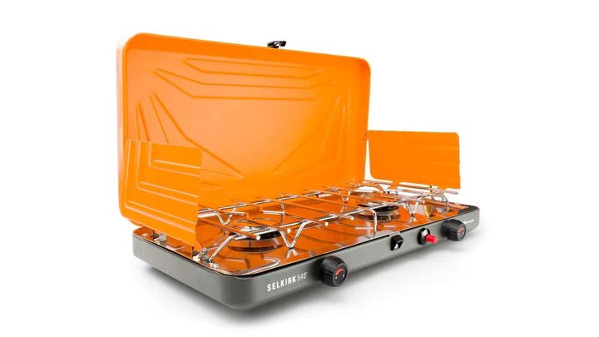 This camping stove is made for families. 