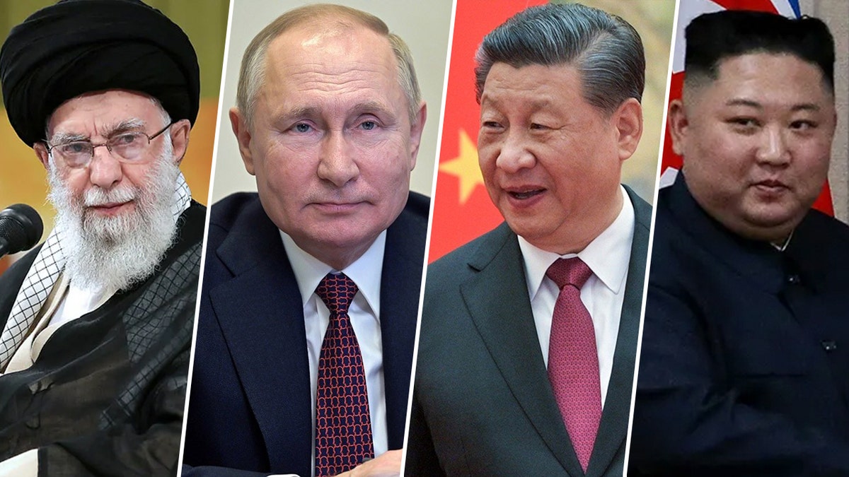 Split of Iran, Russia, China and North Koreas leaders