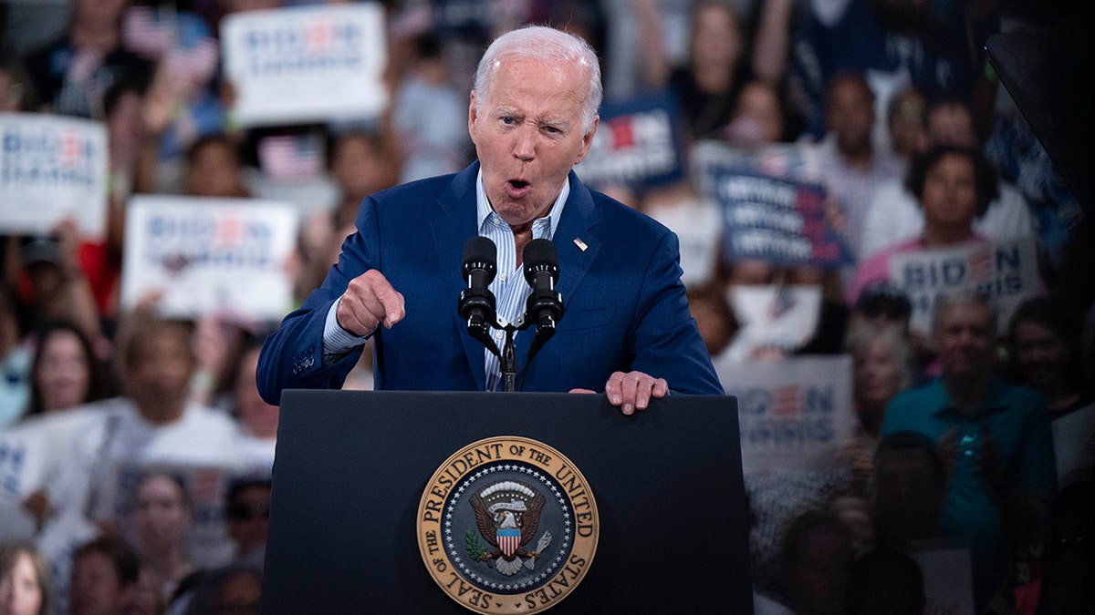 Presidente Biden realiza comício pós-debate na Carolina do Norte