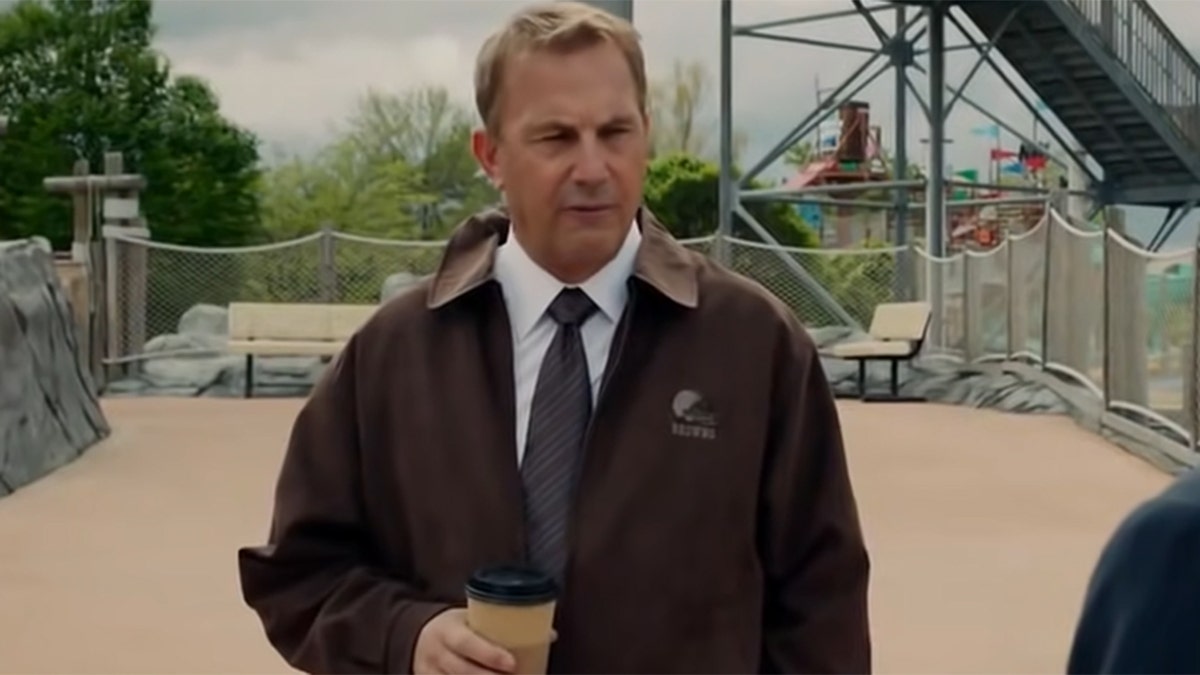 A screengrab of Kevin Costner in "Draft Day."