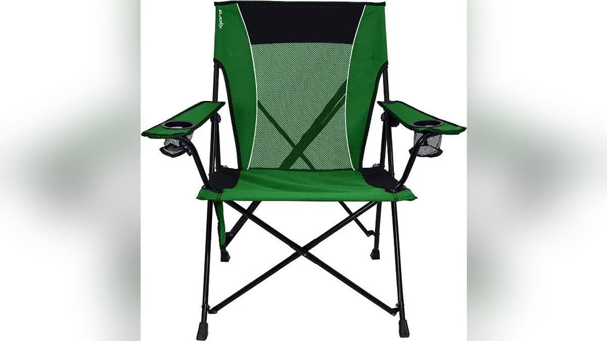 Campers with back pain should try this chair.