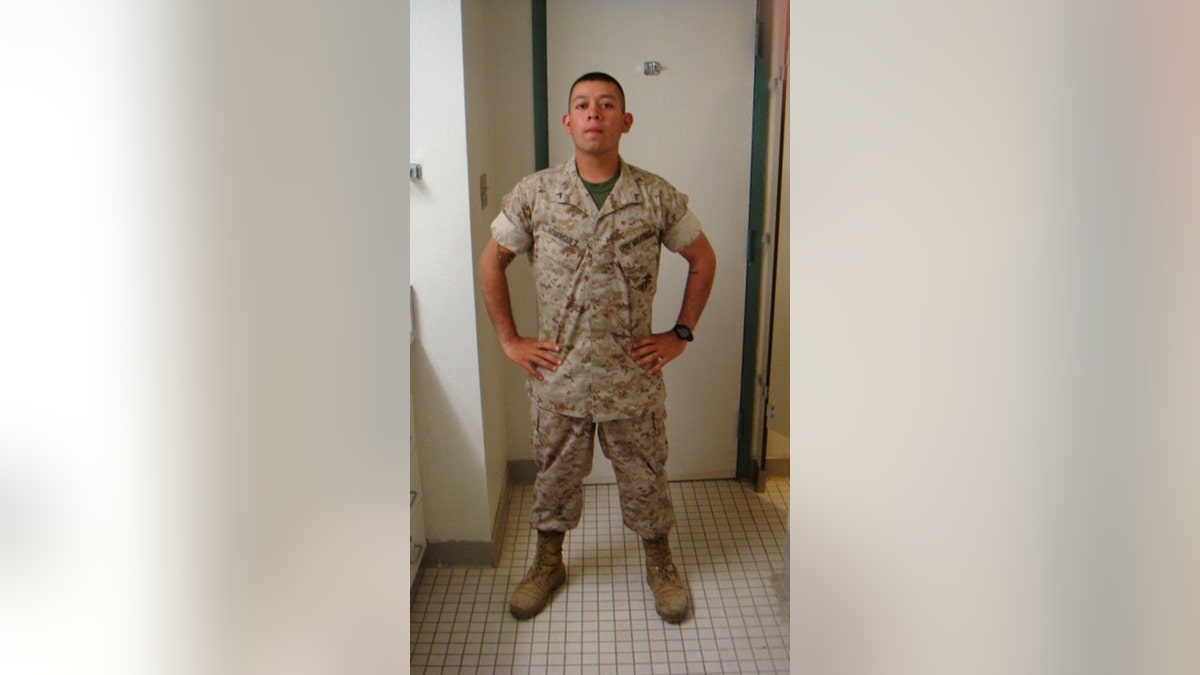 marine veteran before he became and amputee