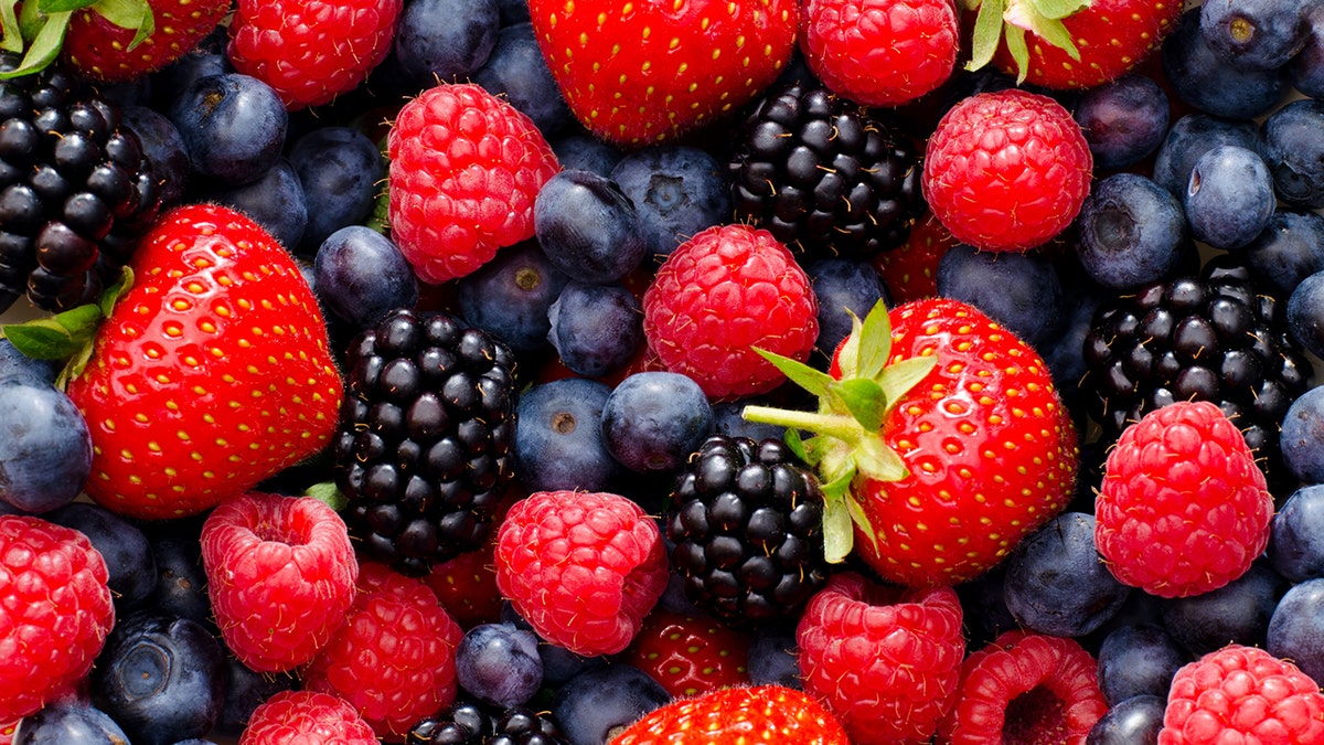 mixed berries for trifle