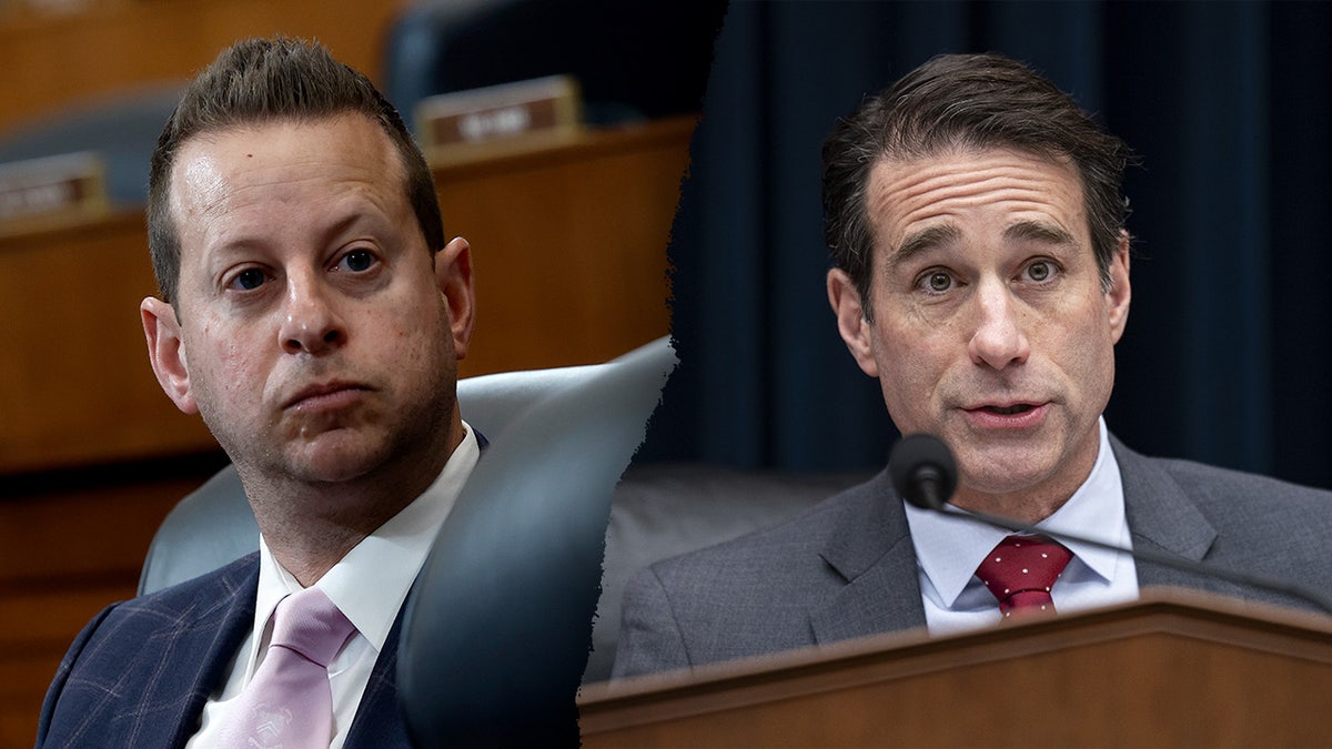 Split picture of Reps. Jared Moskowitz and Garret Graves