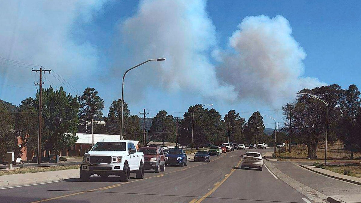 Incendio forestal en Nuevo México