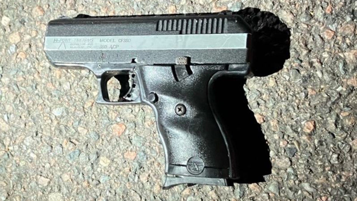 illegal gun used in shooting of two officers