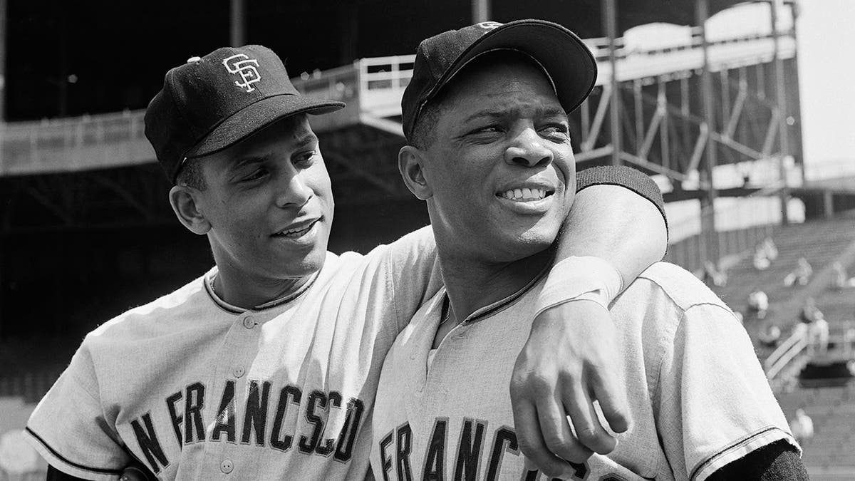 Orlando Cepeda and Willie Mays
