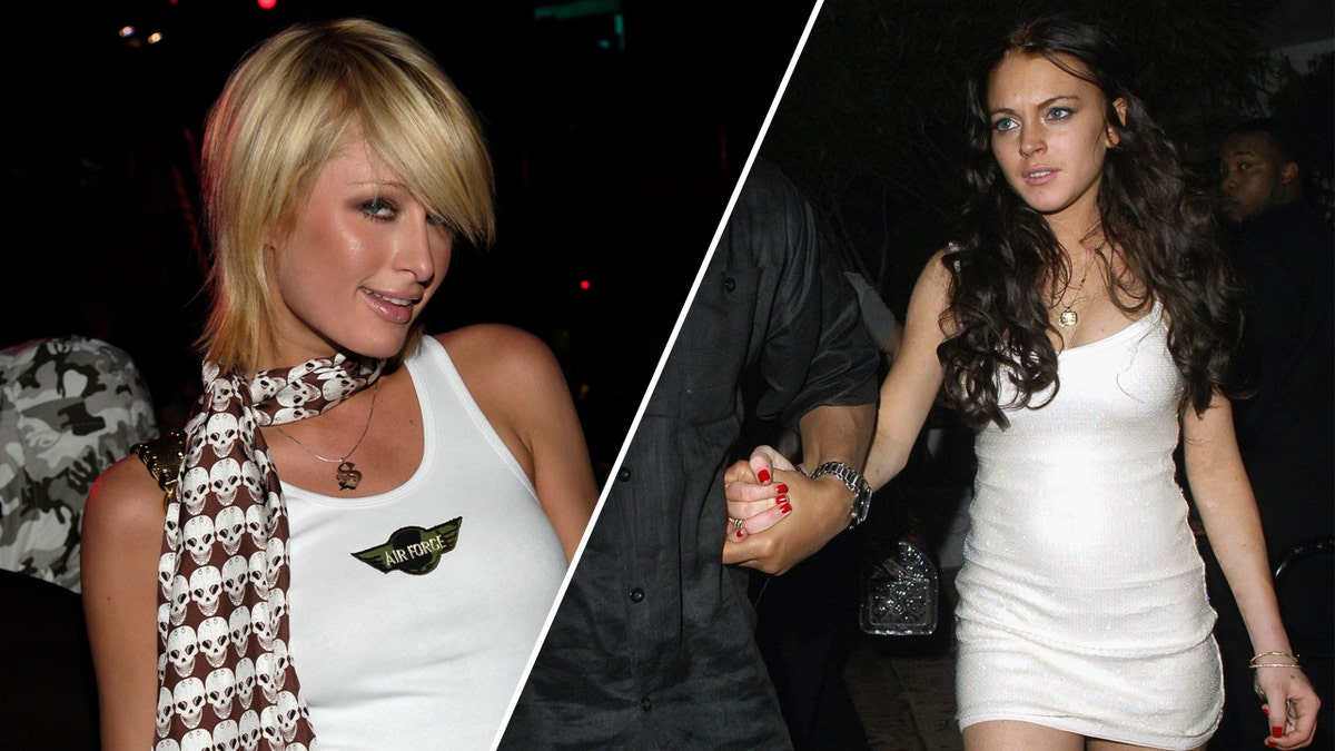 Paris Hilton and Lindsay Lohan split