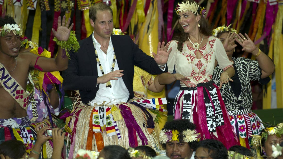 A photo of Prince William and Kate Middleton