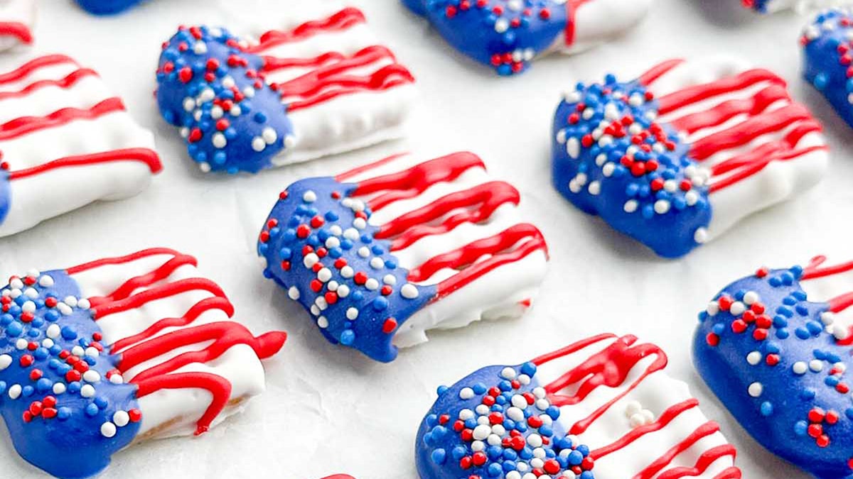 red-white-and-blue-pretzels-close-up