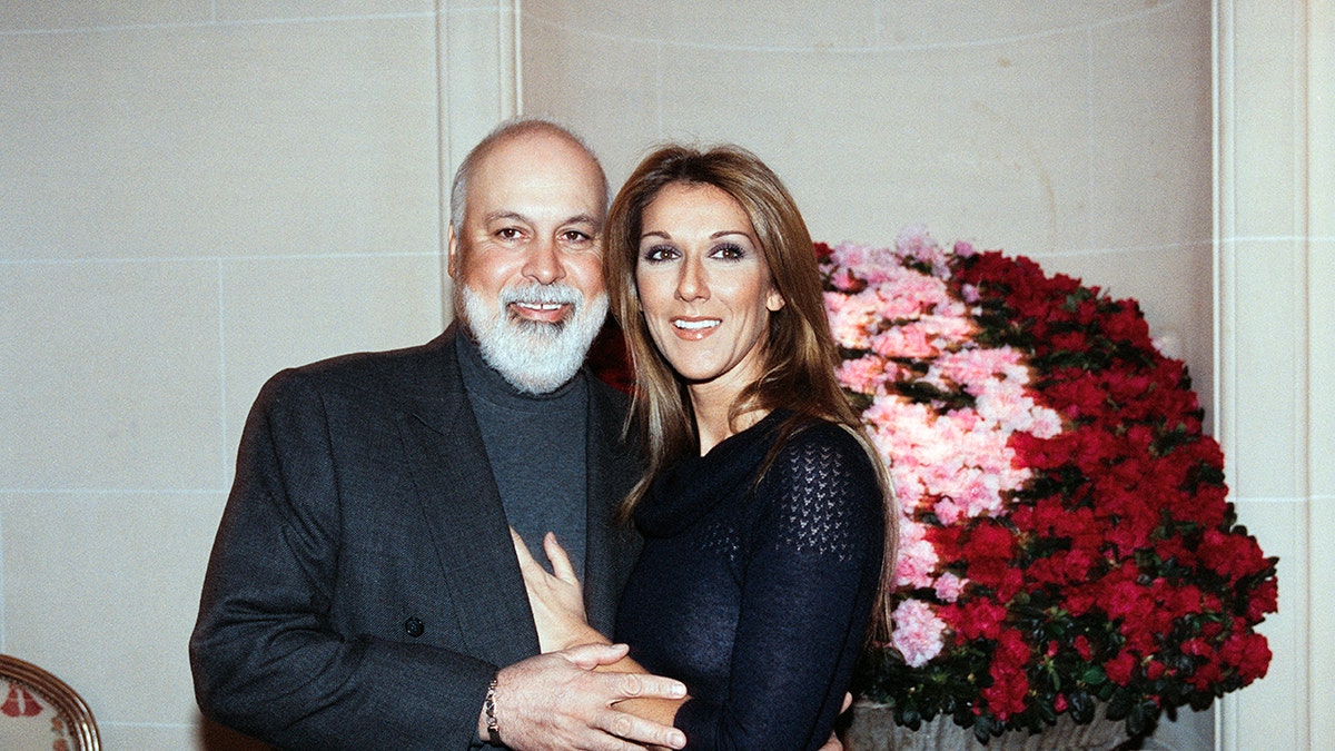 Céline Dion y su marido René Angelil 