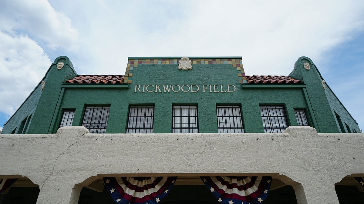 The entrance to Rickwood Field