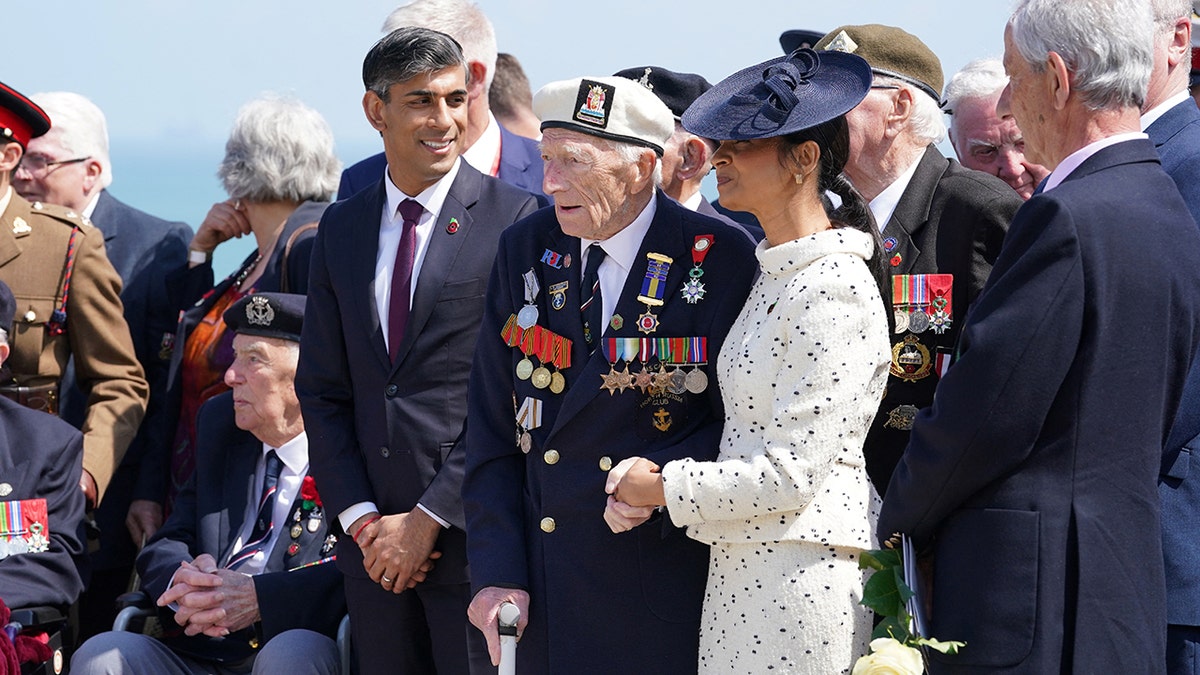 Britain commemorates the 80th anniversary of D-Day at the Normandy Memorial