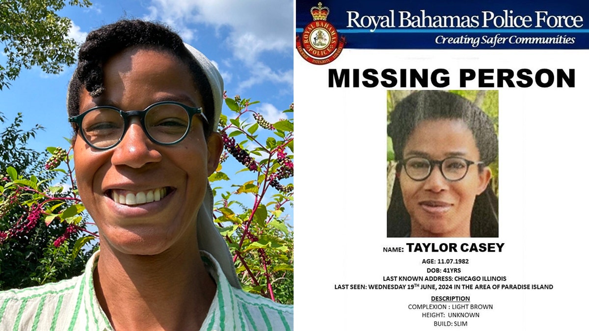 Taylor Casey and missing poster