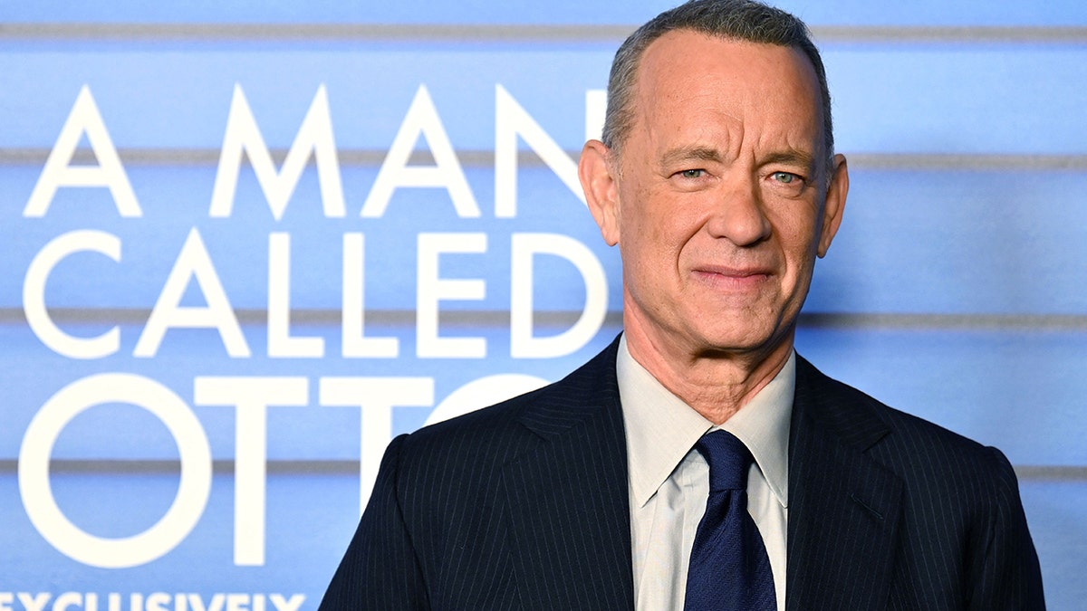 Tom Hanks at "A Man Called Otto" premiere