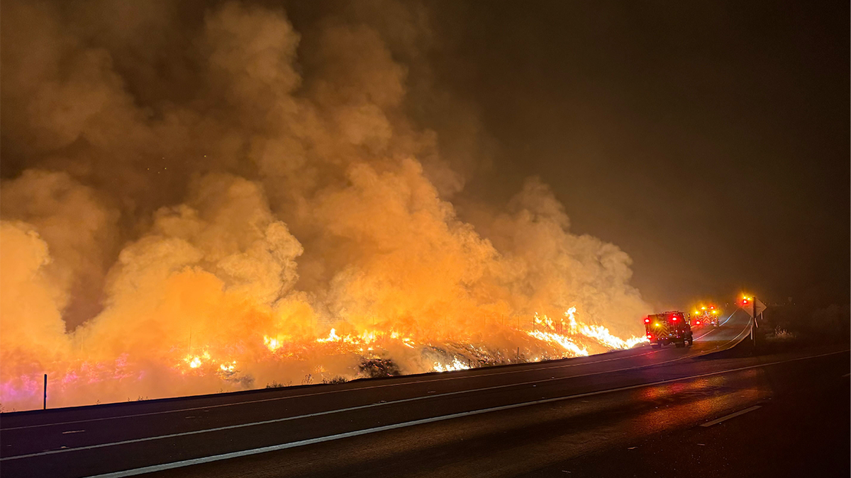 Corral Fire in California
