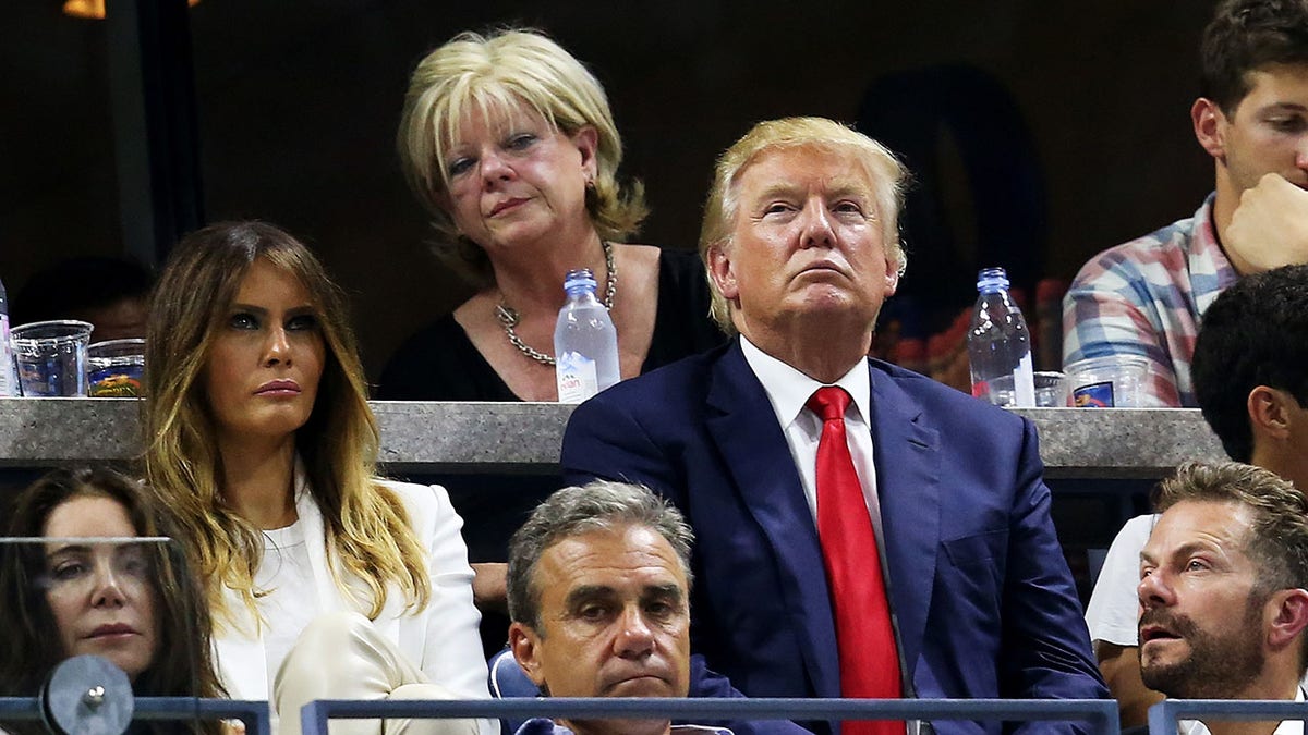 Donald Trump at the US Open