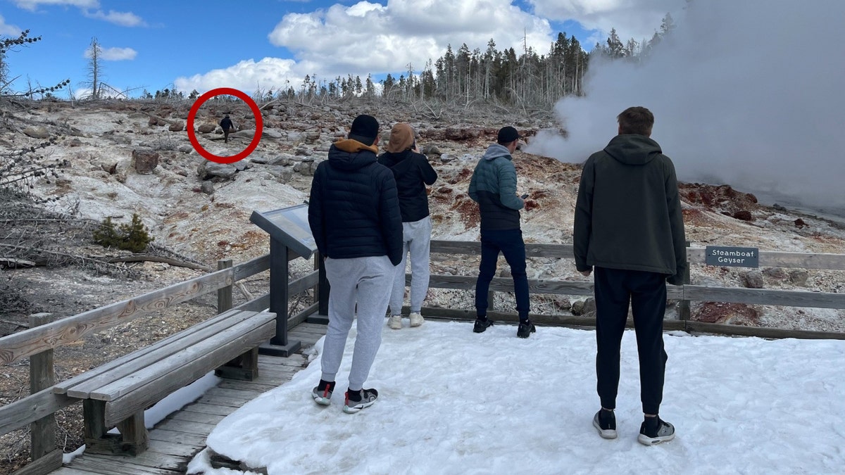 Viktor Pyshniuk trespassing at Yellowstone