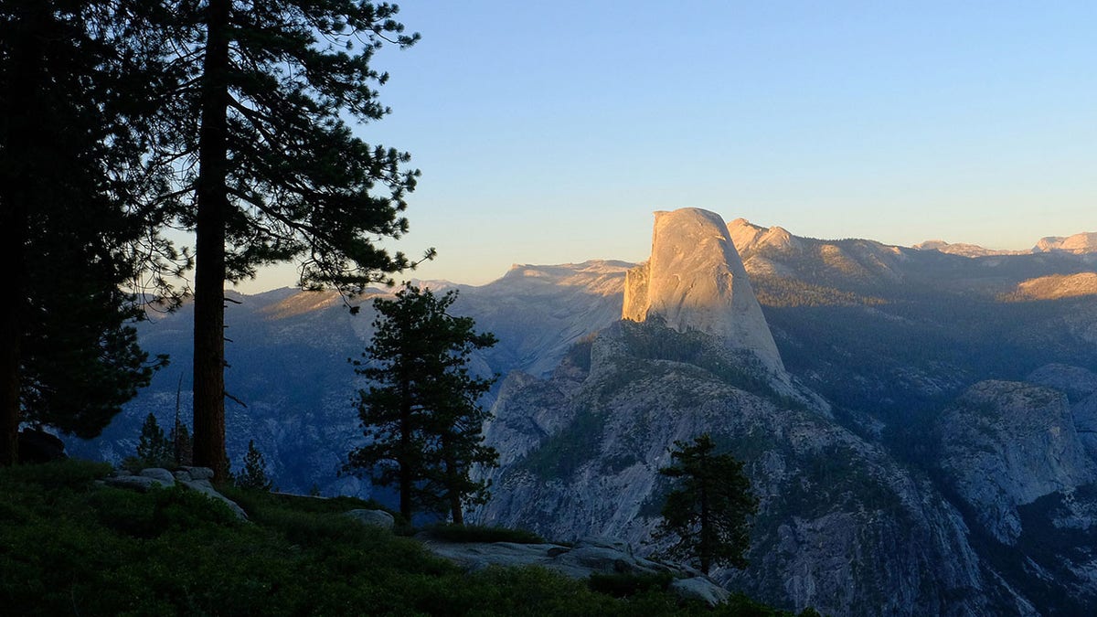 The face of Half Dome in Yosemite National Park