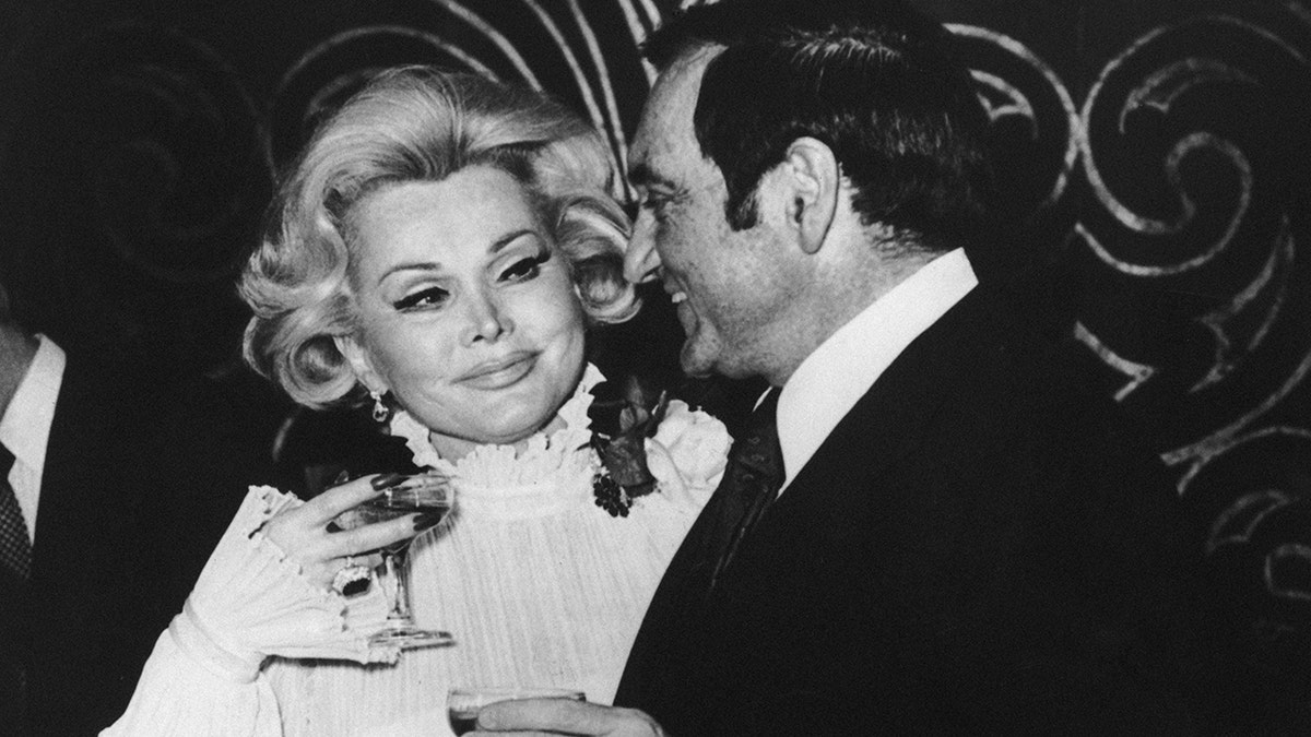 Zsa Zsa Gabor with Jack Ryan