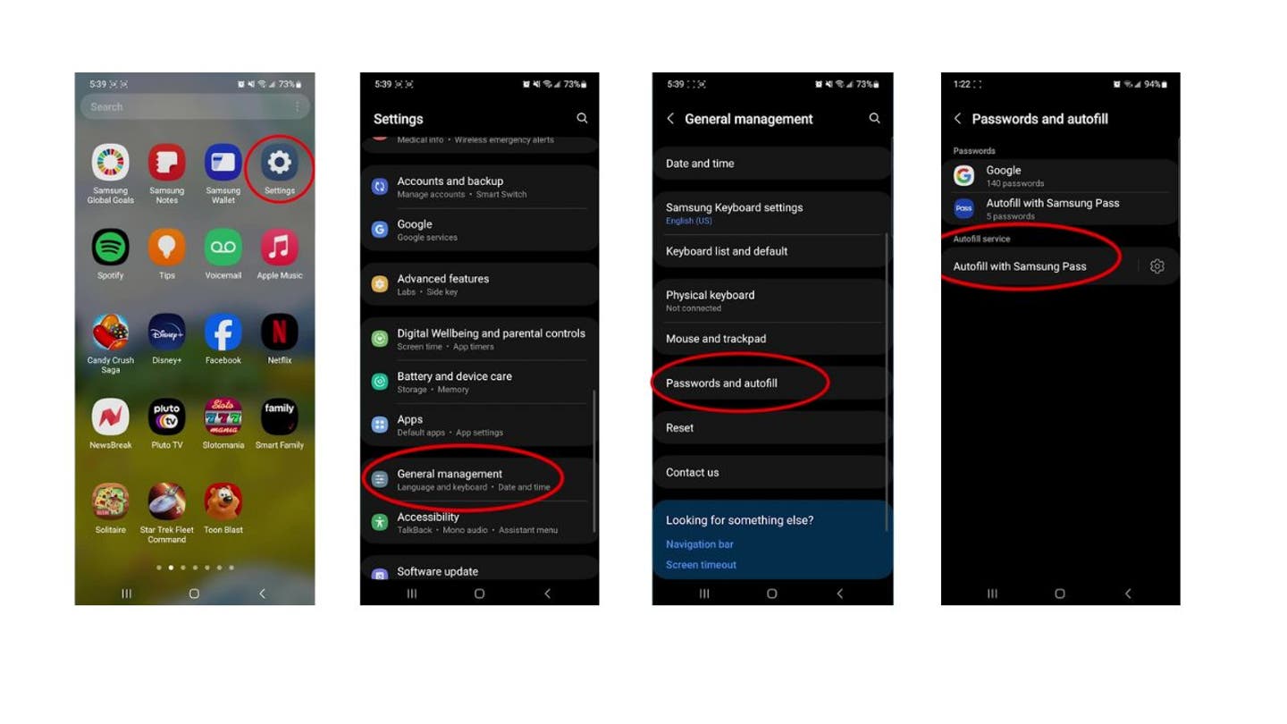 2 How to easily enable and disable autofill on your Android