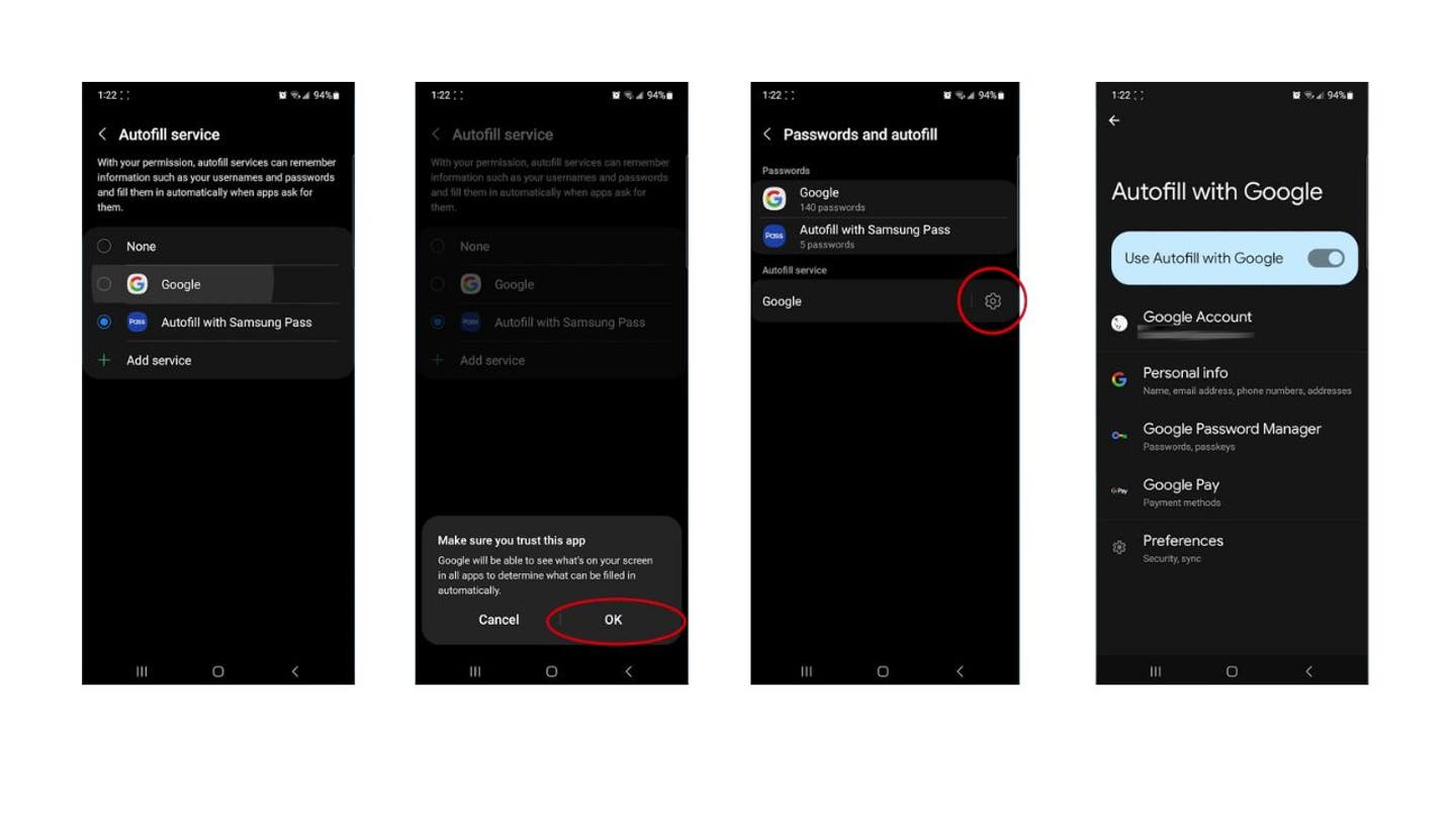 4 How to easily enable and disable autofill on your Android