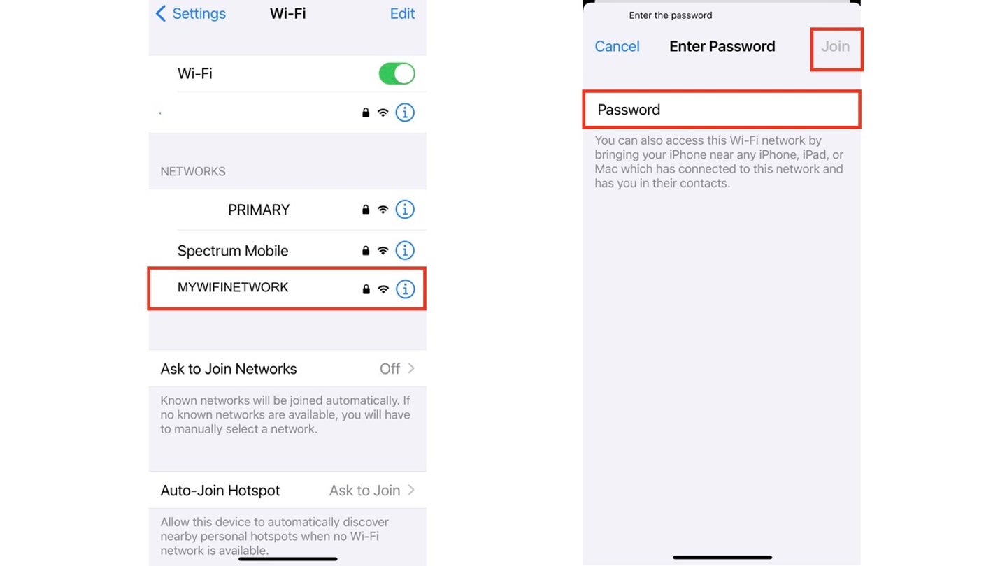 6 how to stop Wi Fi password sharing popups forgetnetworkiphone