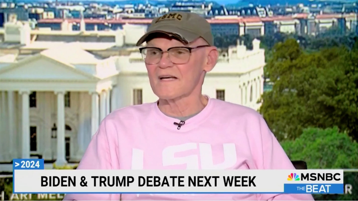 Carville Bets Trump Will Skip Presidential Debate