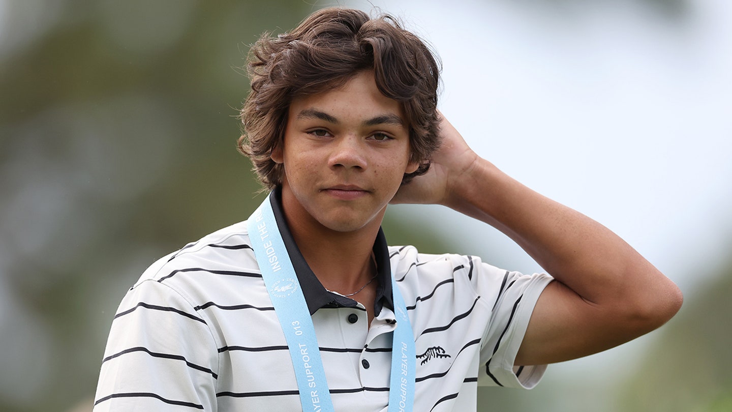 Charlie Woods, Tiger Woods' son, nails hole-in-one at TPC Sawgrass Junior Players Championship tournament