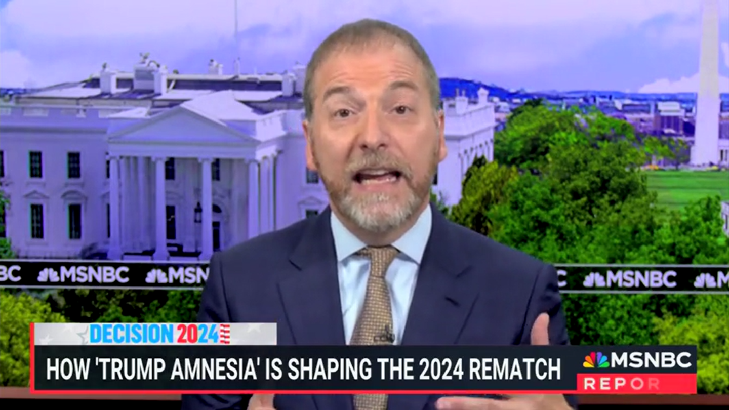 Chuck Todd: Trump Regaining 2016 Swagger, Embracing Charisma over Grievance