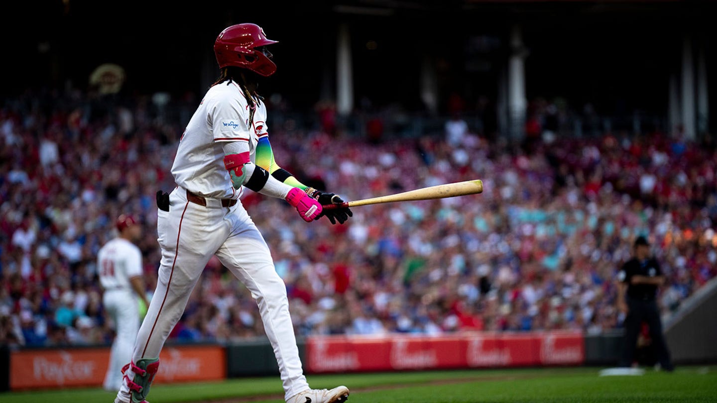 Elly De La Cruz's Three-Run Home Run on Debut Anniversary Explodes Cup-Wielding Fan's Beer