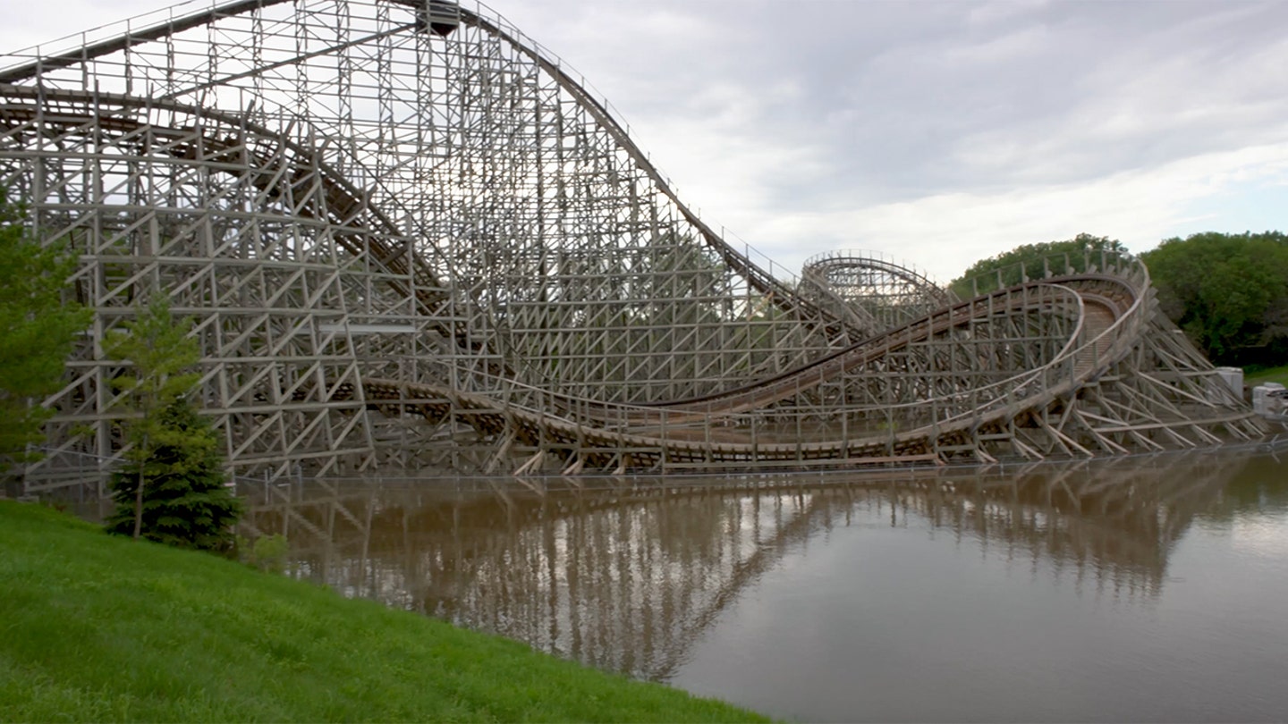 Valleyfair Amusement Park Flooded After Unprecedented Midwest Rainfall