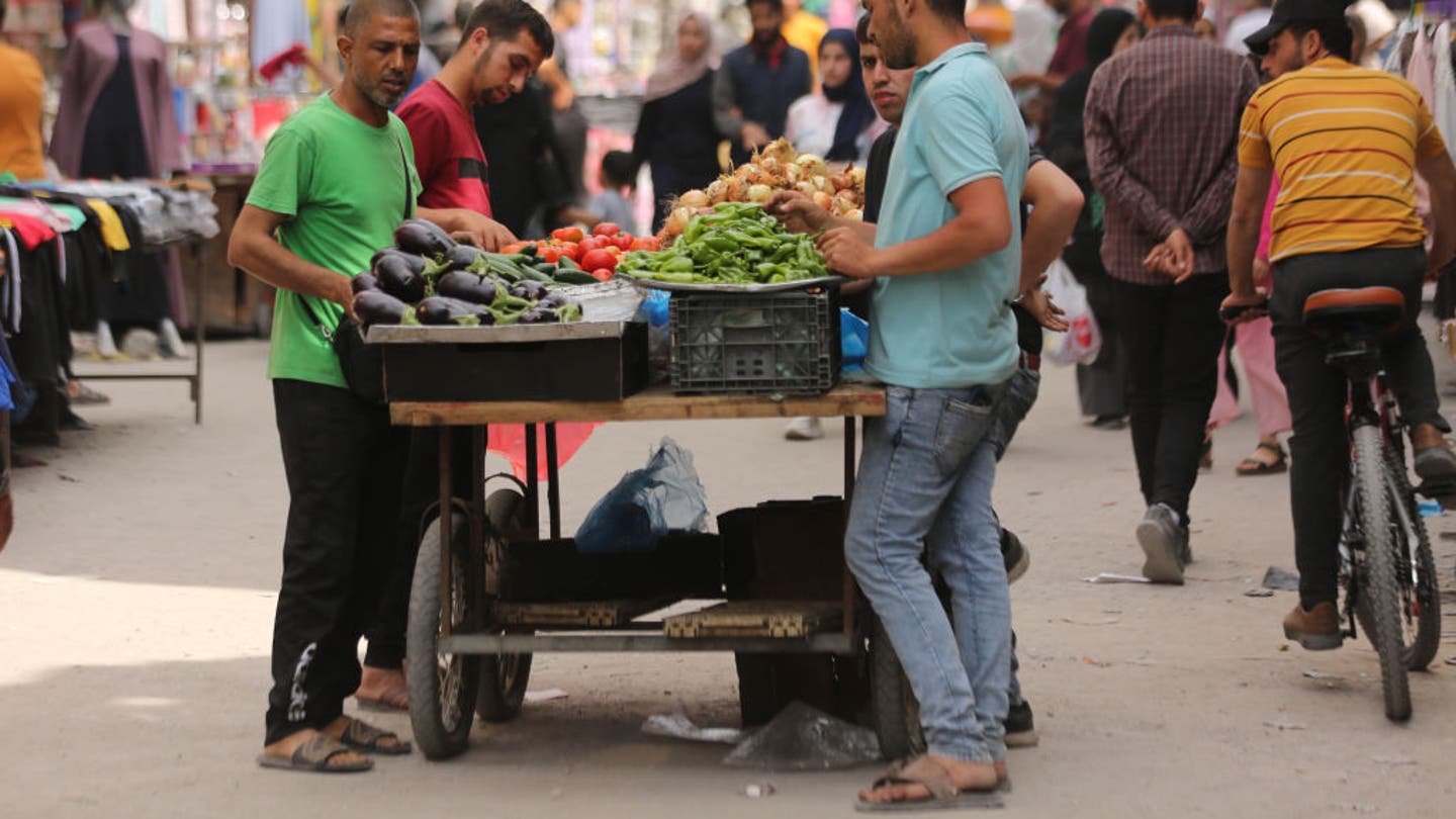 Study Challenges Famine Claims in Gaza, Finds Adequate Food Supply