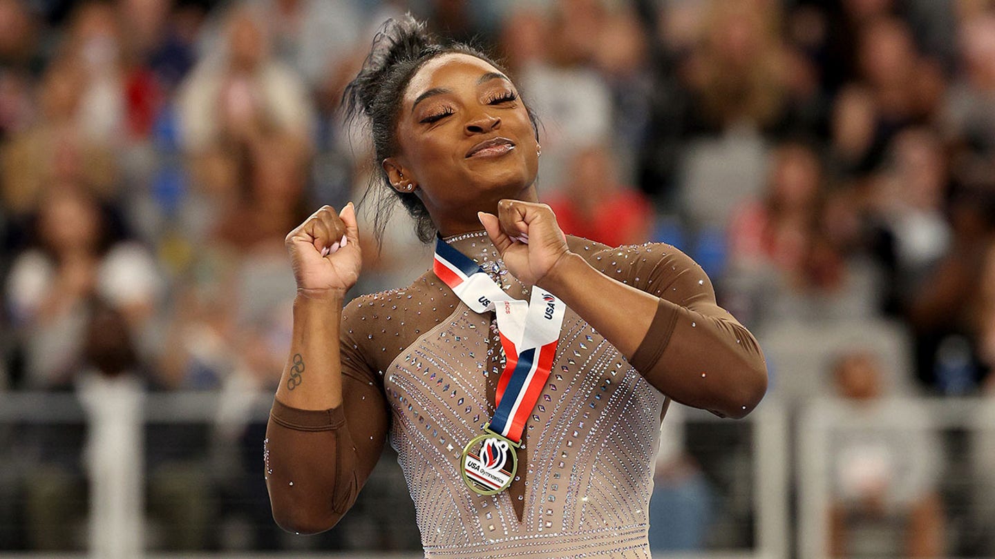 Simone Biles Continues Dominance, Prepares for Paris Olympics with Record-breaking Performance