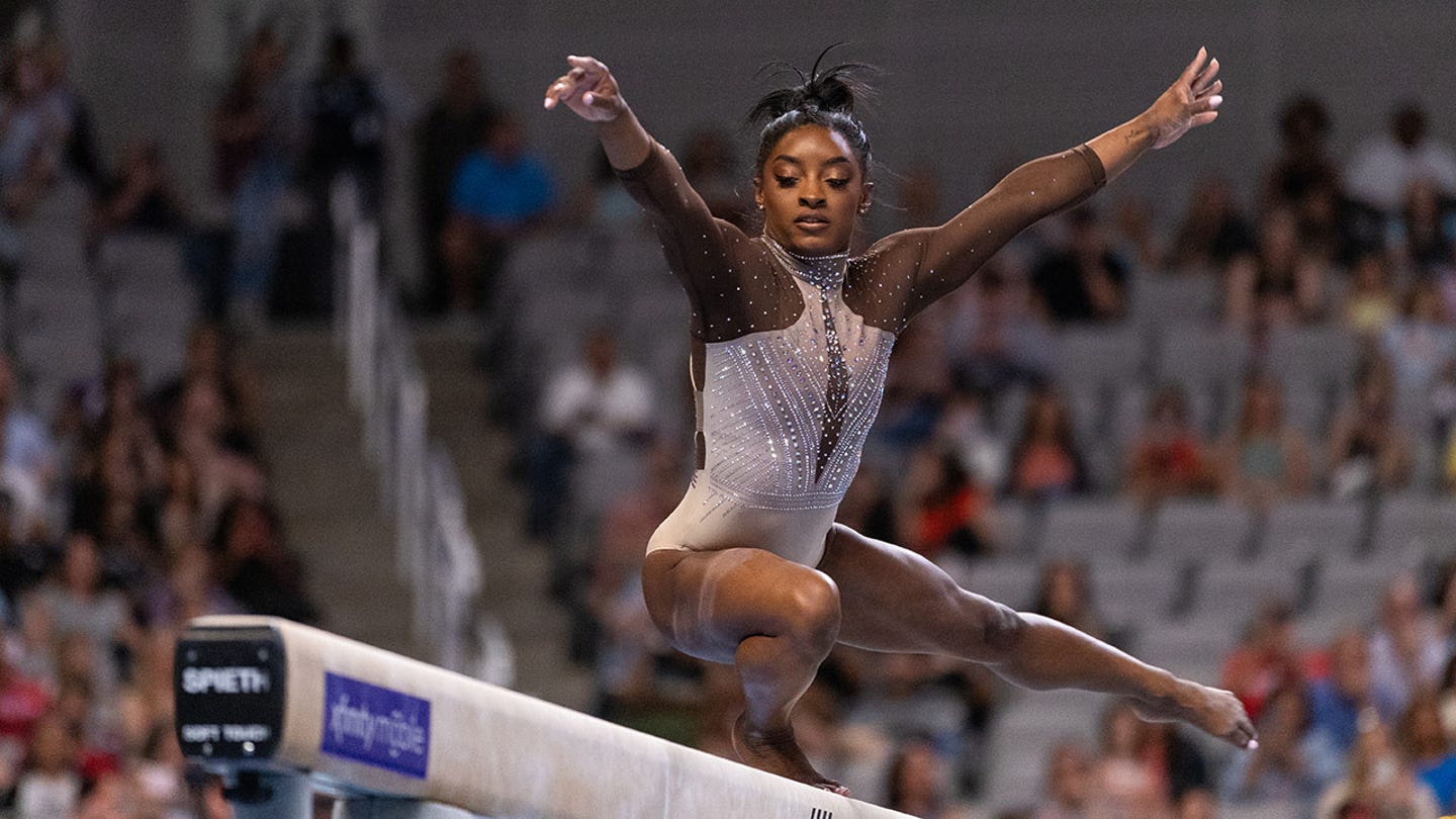 Simone Biles Continues Dominance, Prepares for Paris Olympics with Record-breaking Performance