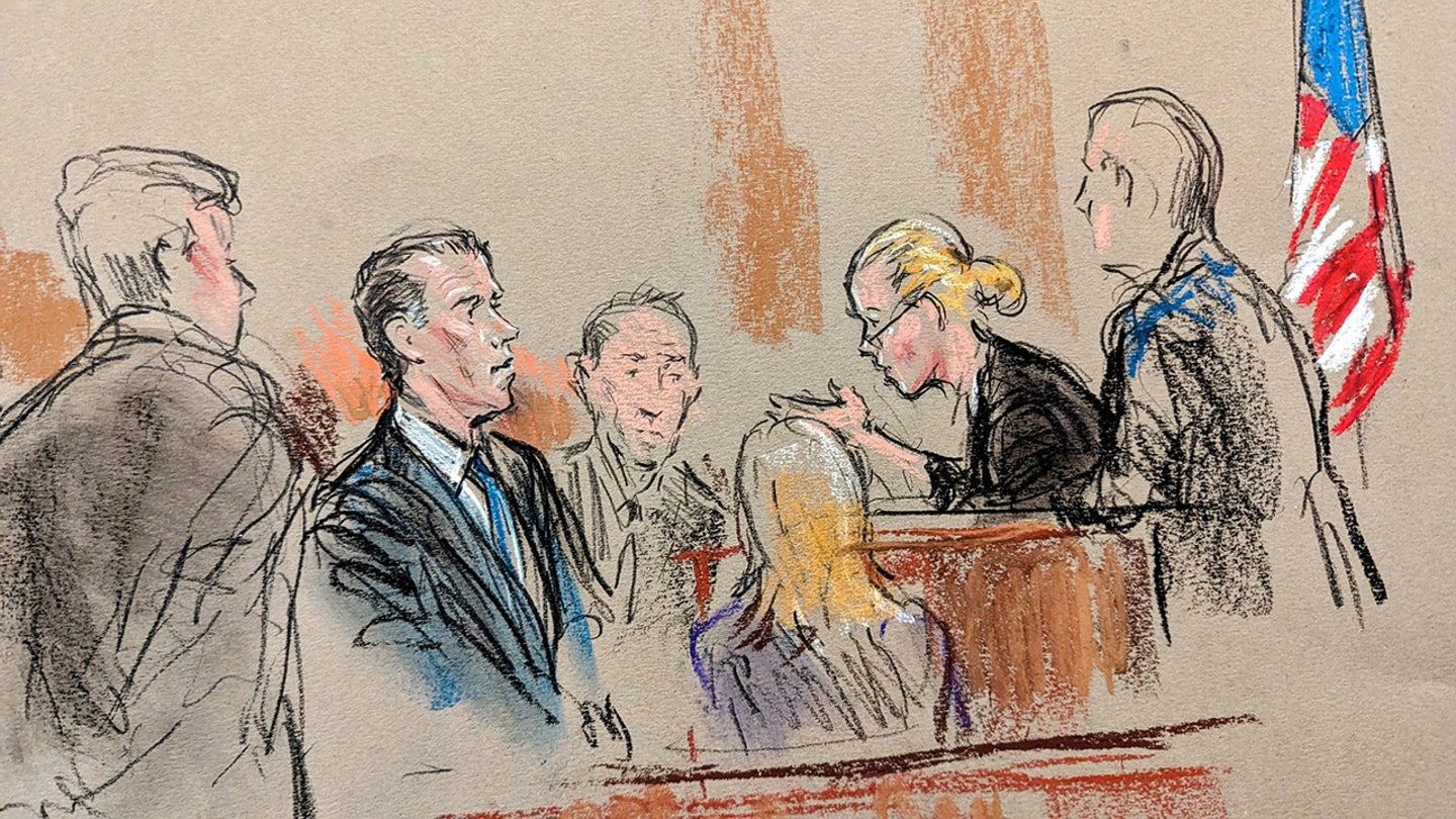 Hunter Biden Trial Day 6 Court Sketch 07