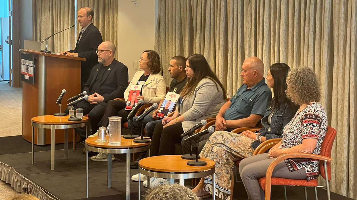 Families of Gaza Hostages Appeal for Peace at Interfaith Conference in NYC