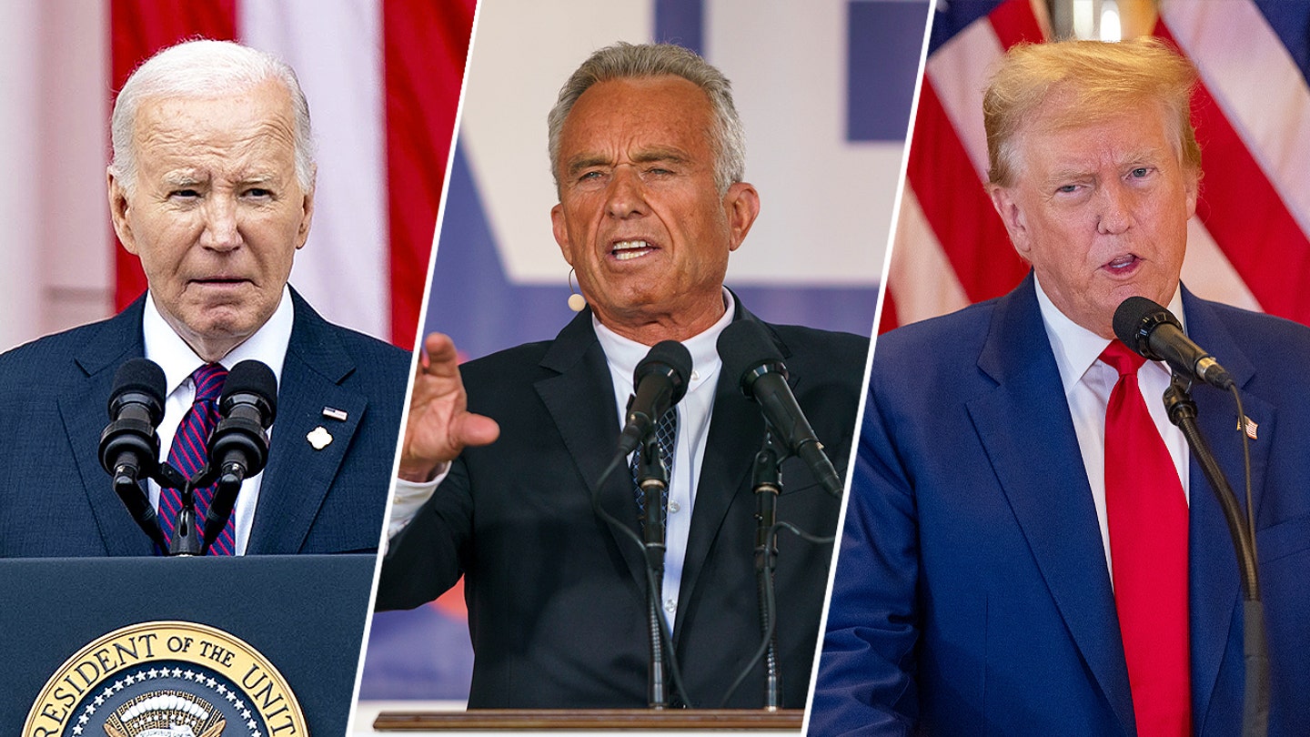 Joe Biden Robert F. Kennedy Jr. and Donald Trump